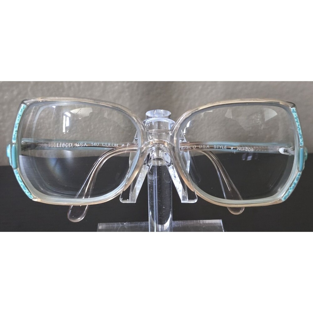 Vintage Libco USA NLI-209 Color 1 Eyeglass Frames Only 56-15-140 Glasses Specs